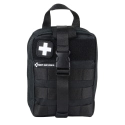 First Aid Only Attach And Release First Aid Kit, 4inH x 5-15/16inW x 8-1/8inD, Kit Of 162 Pieces