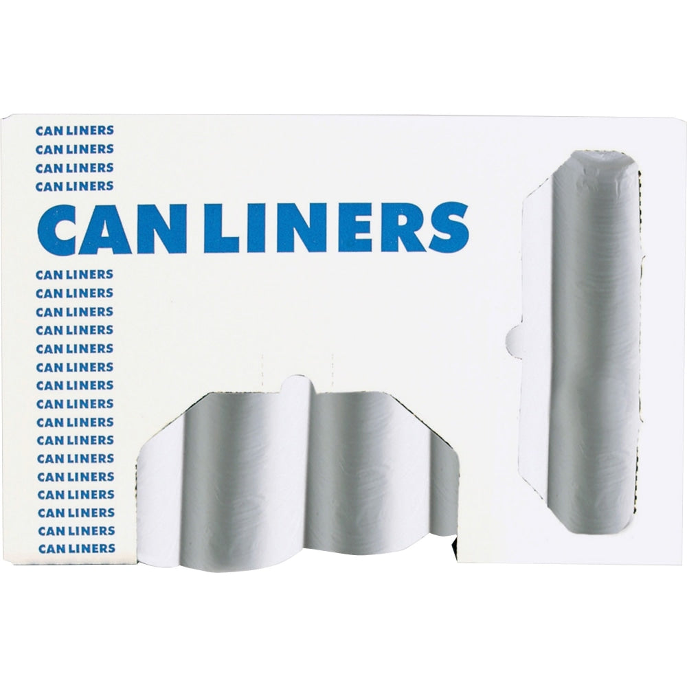 Heritage High Density Coreless Can Liner, 30inx 37inx0.31 mil (8 Micron) Thickness, High Density, Natural, 500 Count - Z6037LNR01