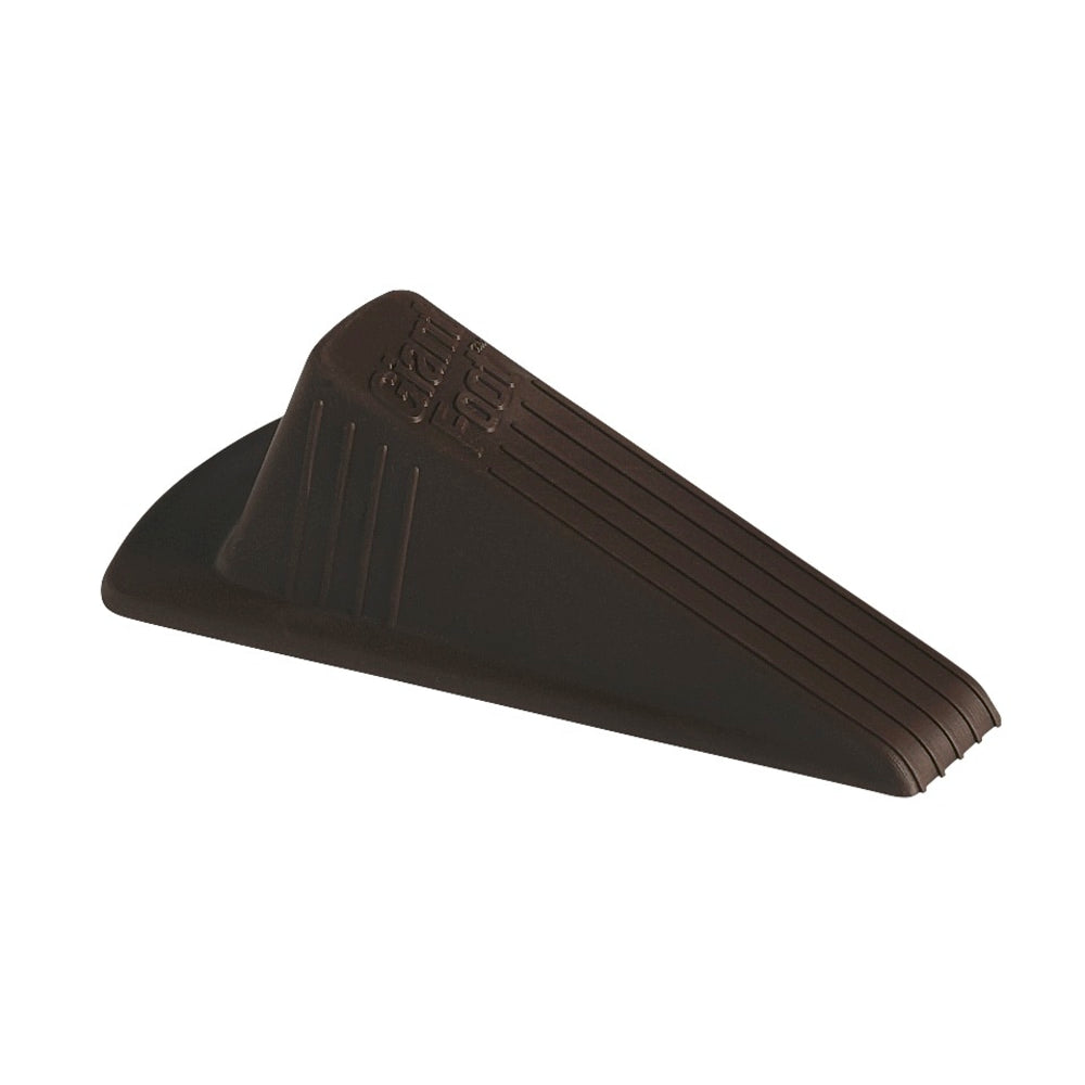 Master Caster Giant Foot Door Stop, Brown