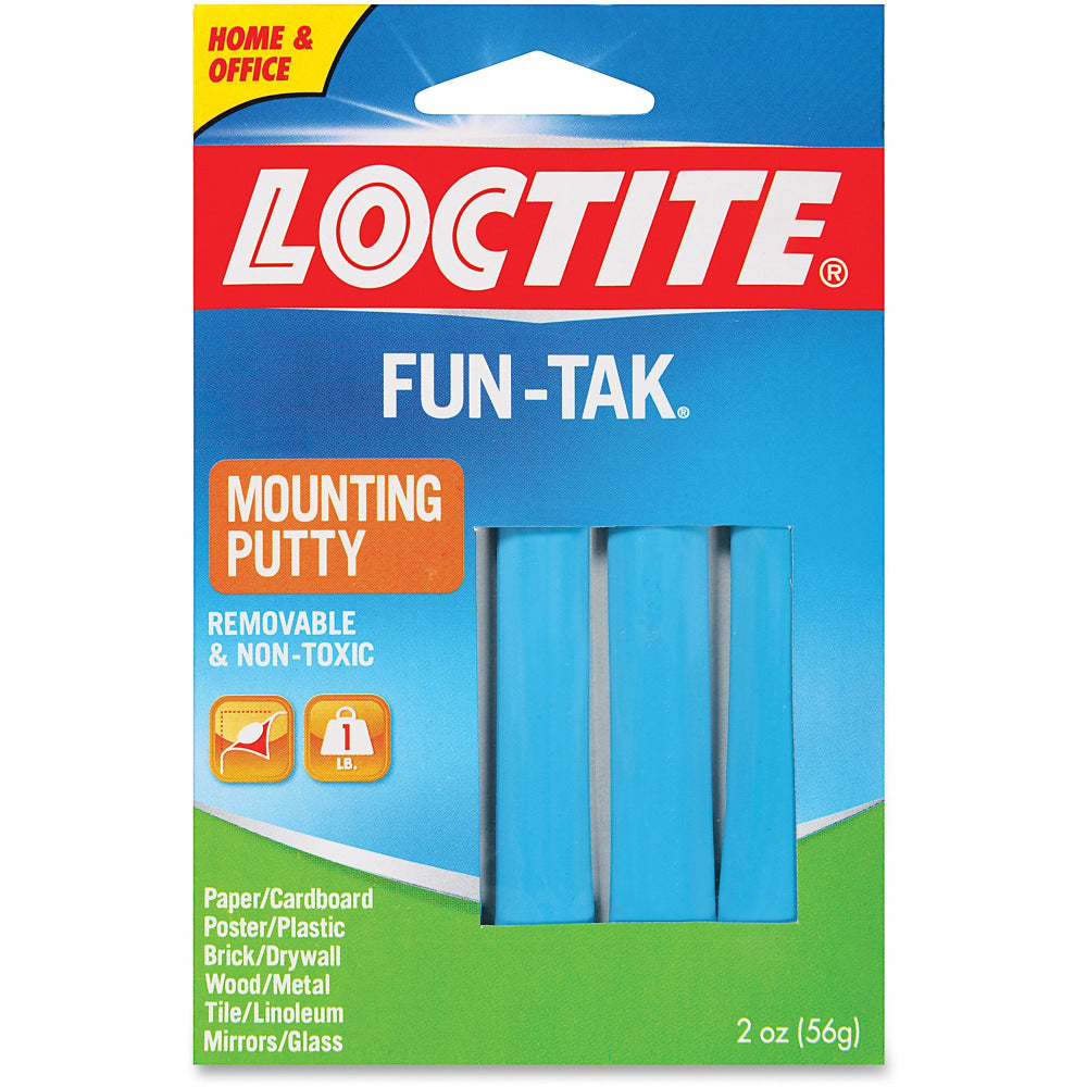 Loctite Fun Tak Mounting Putty - Blue - 2 Oz - For Multipurpose - 1 Each