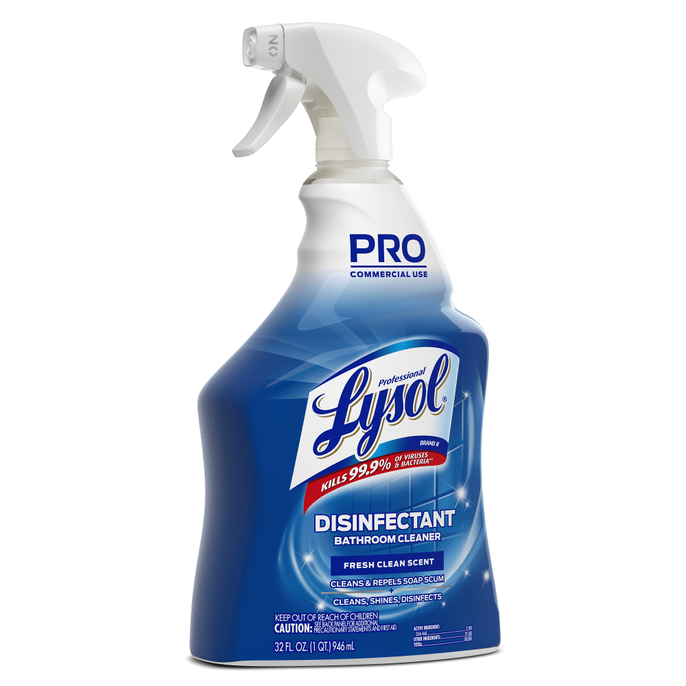Lysol Professional Disinfectant Basin Tub & Tile Cleaner, 32 Oz Bottle