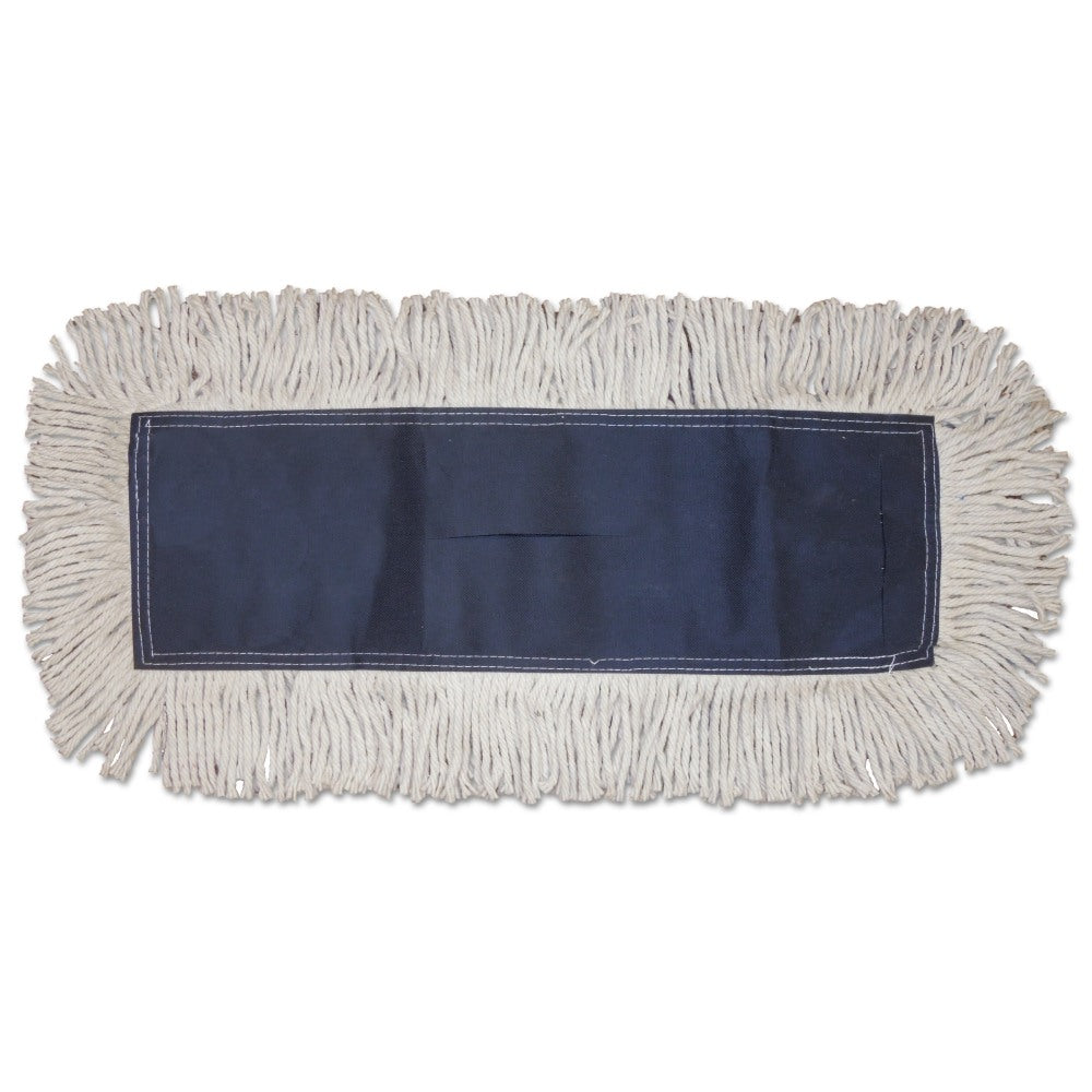 Boardwalk Disposable Dust Mop Heads, White, Pack Of 12 Heads