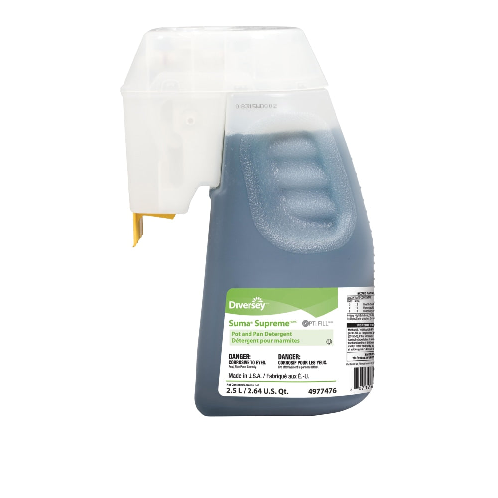 Suma Supreme Pot & Pan Detergent, 84.5 Oz Bottle