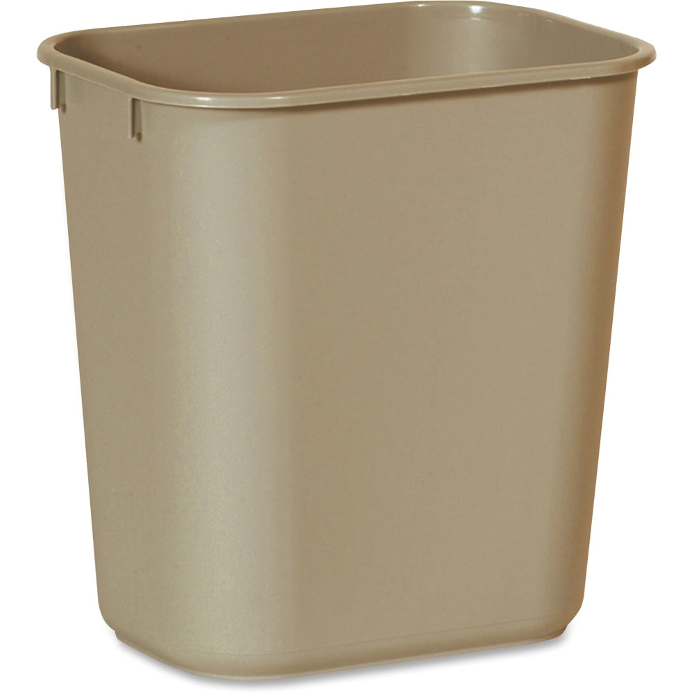 Rubbermaid Commercial 13 QT Standard Deskside Wastebaskets - 3.25 gal Capacity - Rectangular - Dent Resistant, Rust Resistant, Easy to Clean, Durable