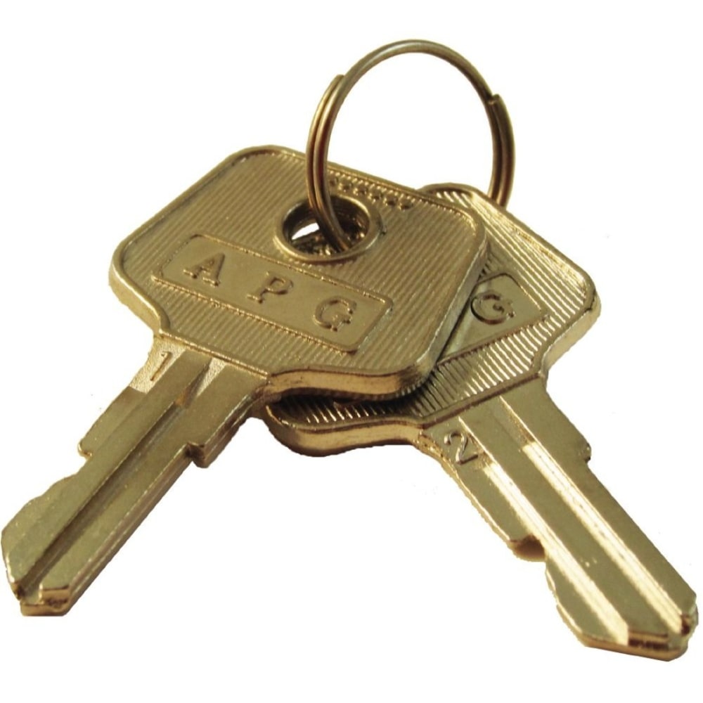 apg Vasario Series Cash Drawer Replacement Key| for 542 Code Locks | Set of 2 | - 2 / Set
