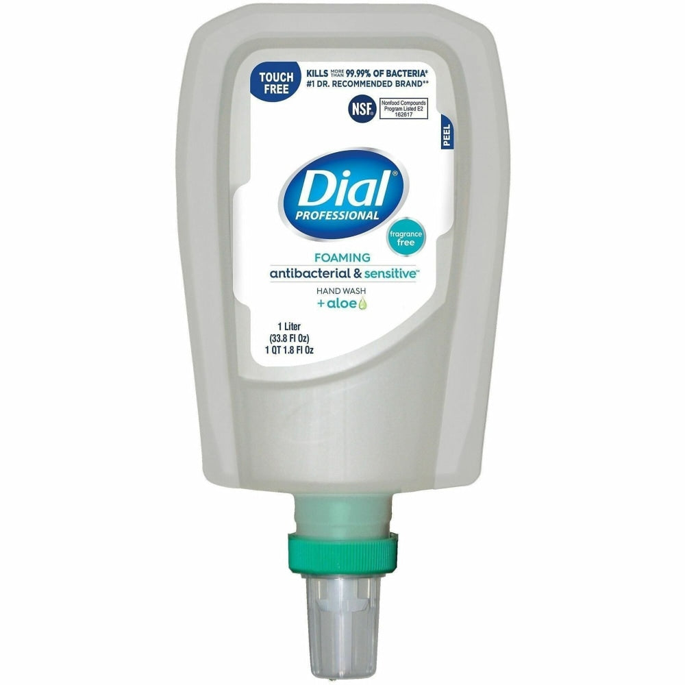 Dial FIT TF Refill Clean+ Foaming Hand Wash - 1.06 quart - Bacteria Remover, Odor Remover - Skin, Hand - 32106