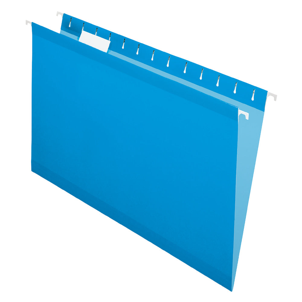 Office Depot Brand Hanging Folders, 15 3/4in x 9 3/8in, Legal Size, Blue, Box Of 25