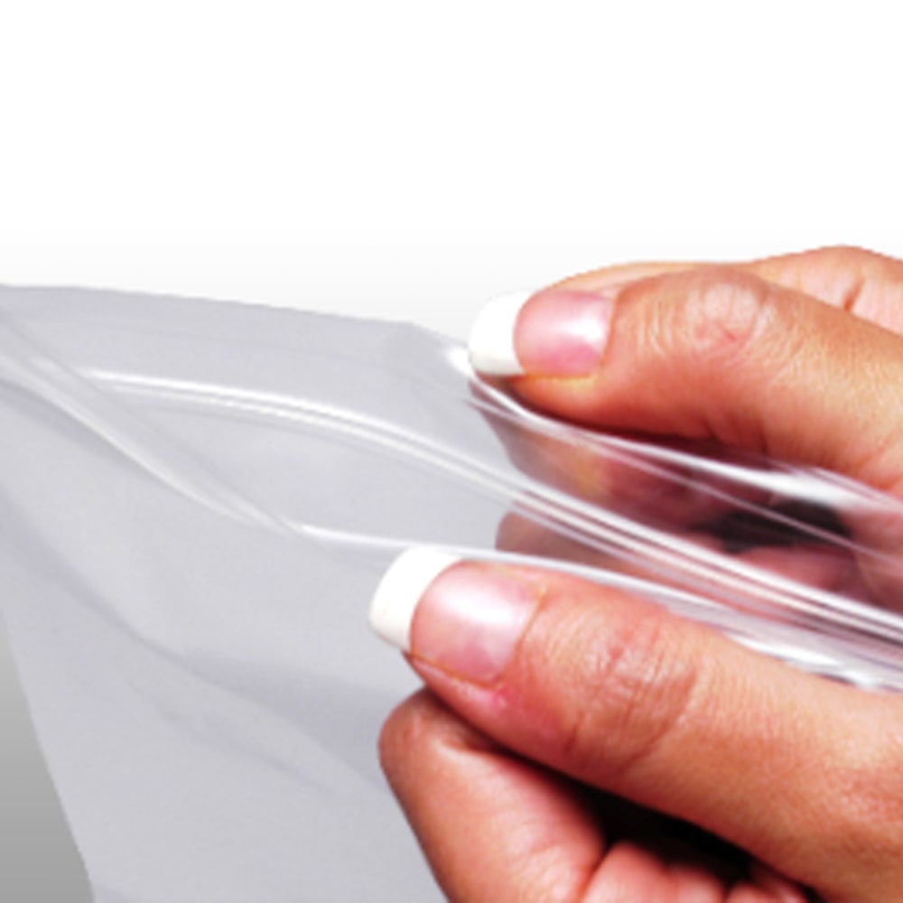 ElKay Plastics Double-Track Seal-Top Freezer Bags, 128 Oz, 10in x 12in, Clear, Pack Of 1,000