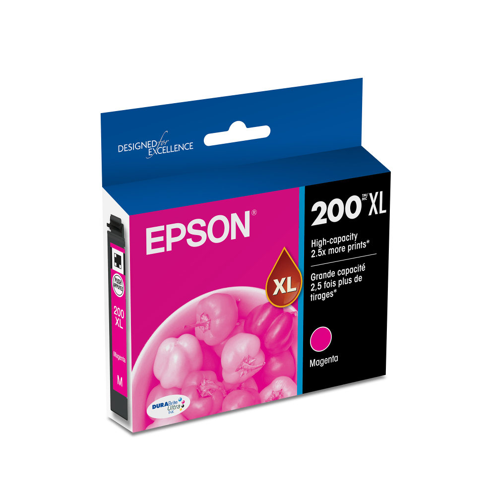 Epson 200XL DuraBrite Magenta Ultra-High-Yield Ink Cartridge, T200XL320-S