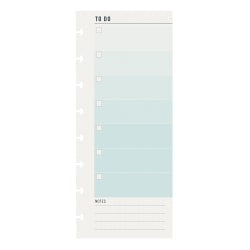 TUL Discbound Notebook Task Pads, To Do Pack, 3in x 7-1/2in, 50 Sheets, Mint