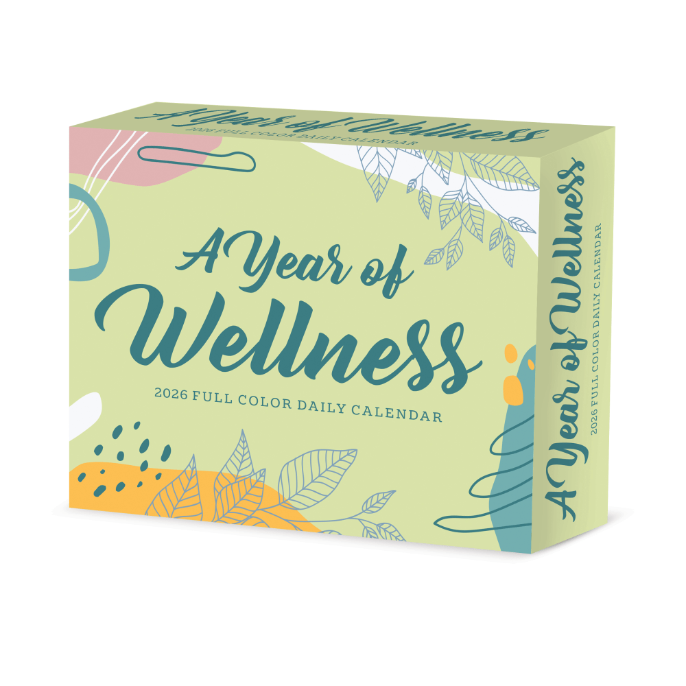2026 Willow Creek Press Page-A-Day Daily Desk Calendar, 6-1/4in x 5-1/2in, A Year of Wellness, January To December, 55243