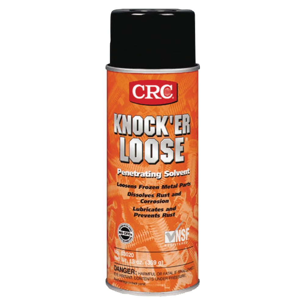 CRC Knock"er Loose Penetrating Aerosol Solvent, 16 Oz Can, Case of 12