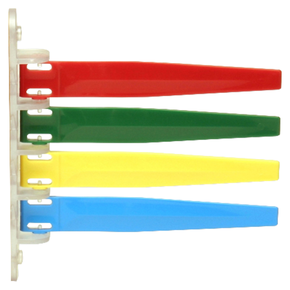Unimed Exam Room Status Signal Flag, Assorted Colors