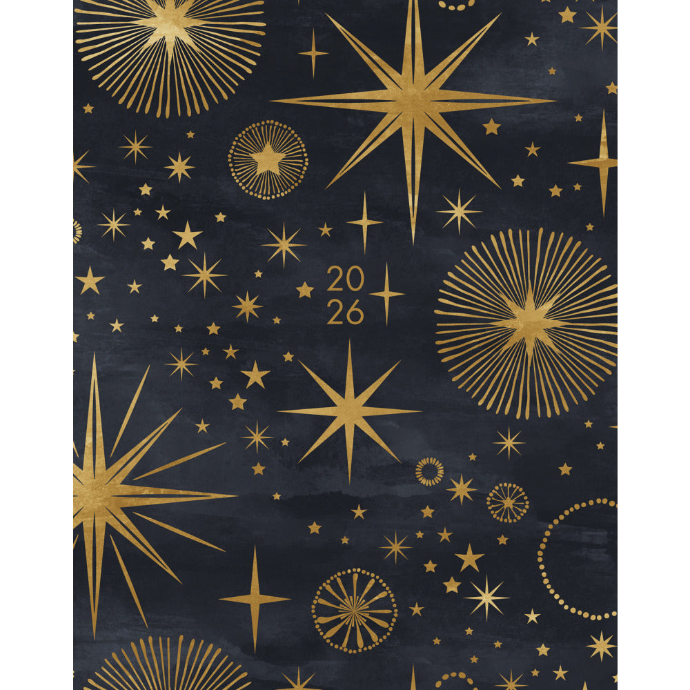 2026 Willow Creek Press Monthly Booklet Planner, 7-1/2in x 9-1/2in, Starry Night, January To December, 57582