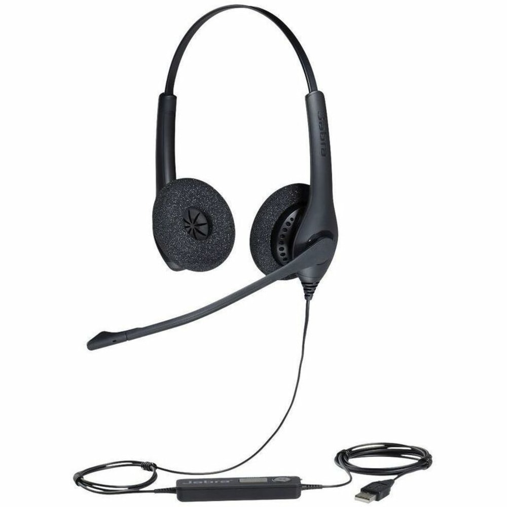 Jabra Biz 1500 Headset - Stereo - USB Type A - Wired - 32 Ohm - 20 Hz to 6.80 kHz - Over-the-head - Binaural - GSA15590159