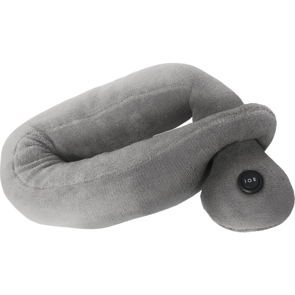 Sealy Deep SL-HW-MA-104-GY Total Body Massage Pillow Pad, 7inH x 13'W x 4inD, Gray