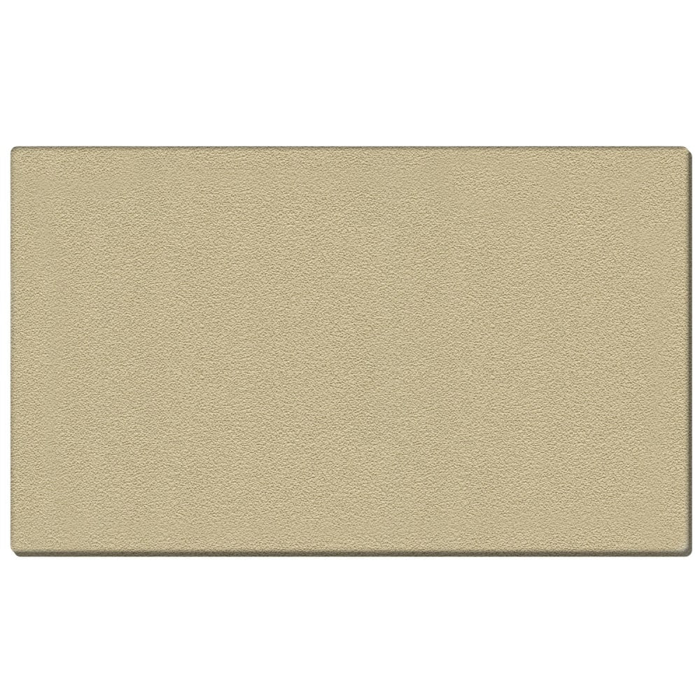 Ghent Non-Magnetic Fiber Bulletin Board, Vinyl, 4ft x 6ft, Caramel, Vinyl Frame