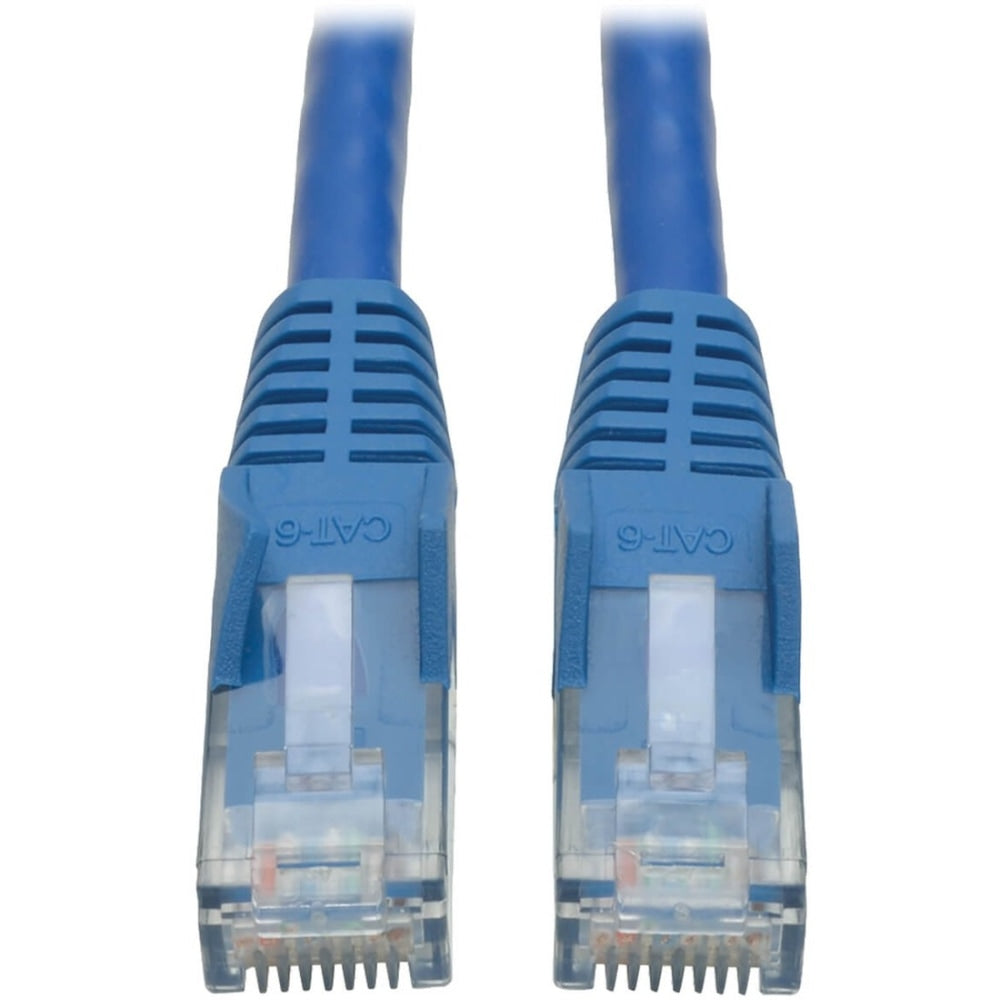 Eaton Tripp Lite Series Cat6 Gigabit Snagless Molded (UTP) Ethernet Cable (RJ45 M/M), PoE, Blue, 7 ft. (2.13 m) - N201007BL