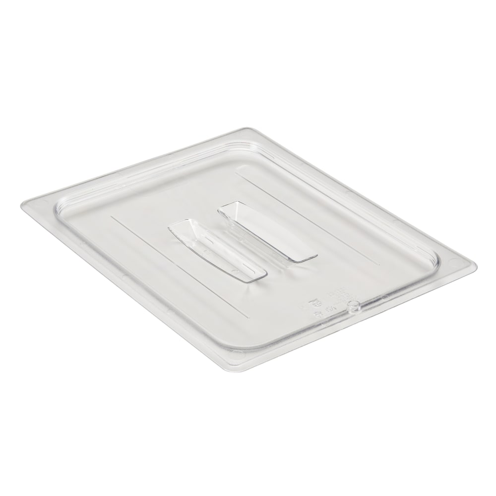 Cambro Camwear 1/2 Food Pan Lids With Handles, Clear, Set Of 6 Lids