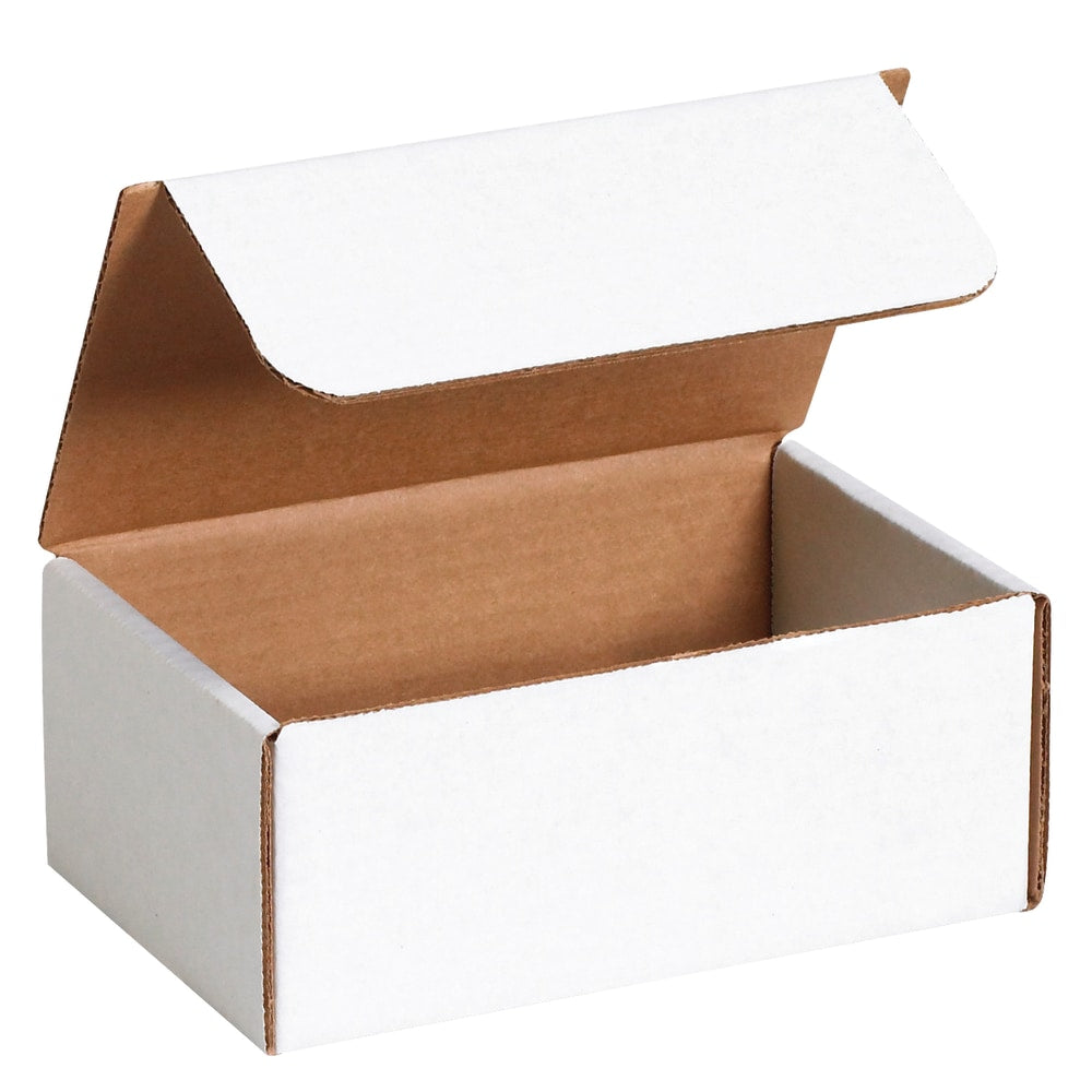 Partners Brand Literature Mailers, 3in x 7in x 8in, White, Pack Of 50