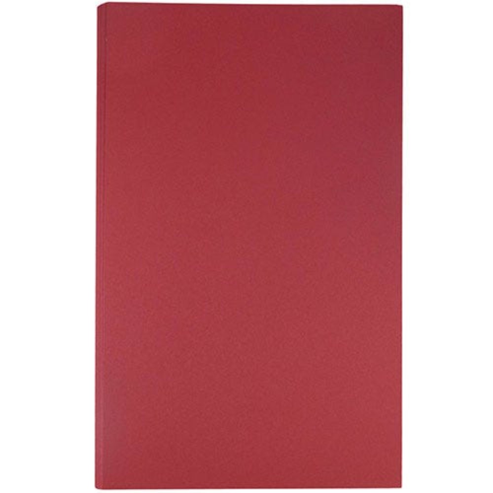 JAM Paper Legal Matte Paper, Dark Red, Legal (8.5in x 14in), 50 Sheets Per Pack, 28 Lb