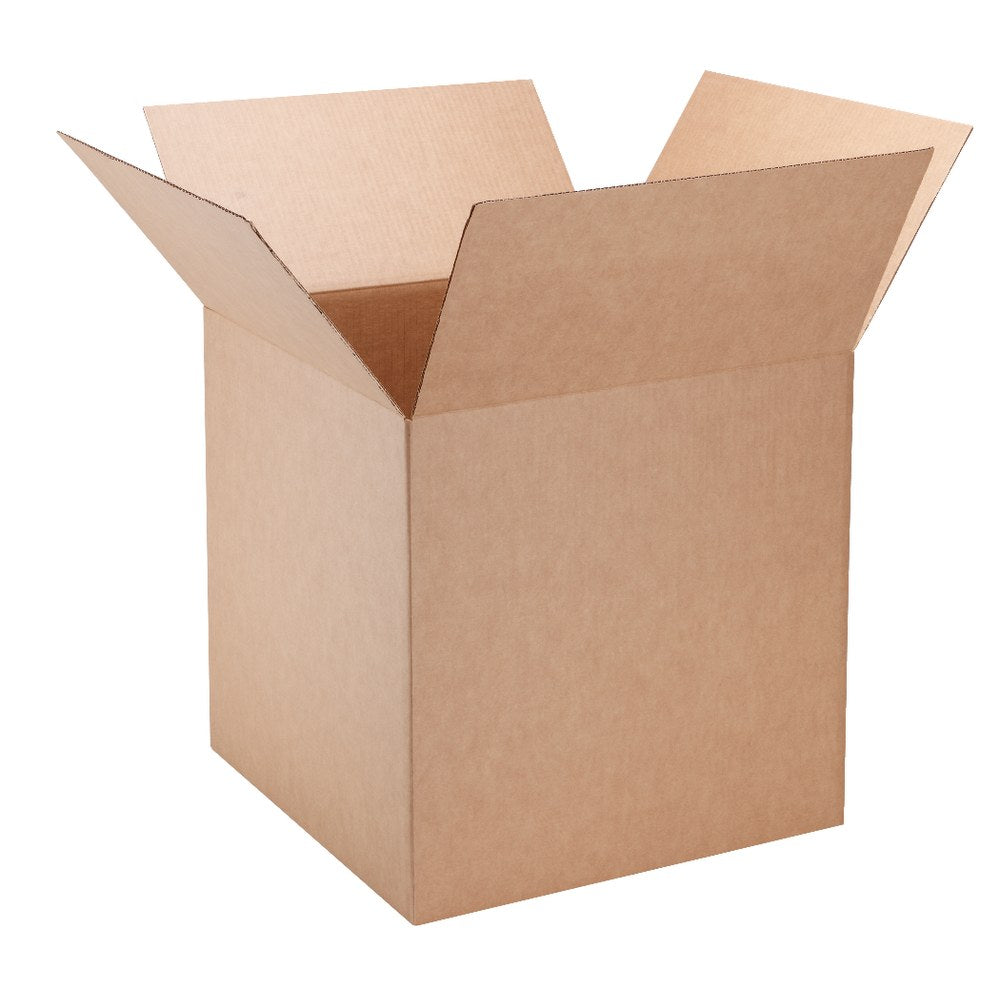 Corrugated Boxes, 20in x 20in x 20in, Kraft, Pack Of 5