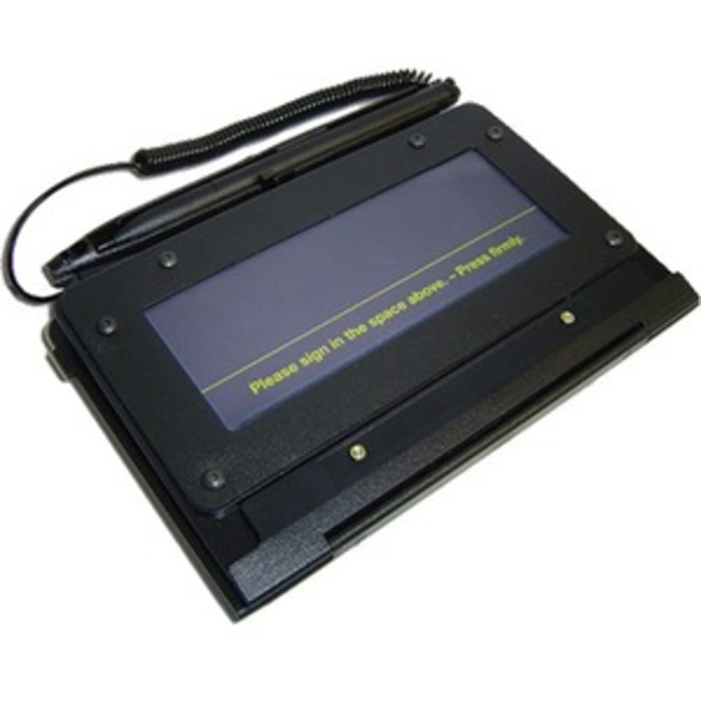 Topaz SigLite T-S461 Slim Electronic Signature Pad - 4.40in x 1.40in Active Area - USB - 410 PPI