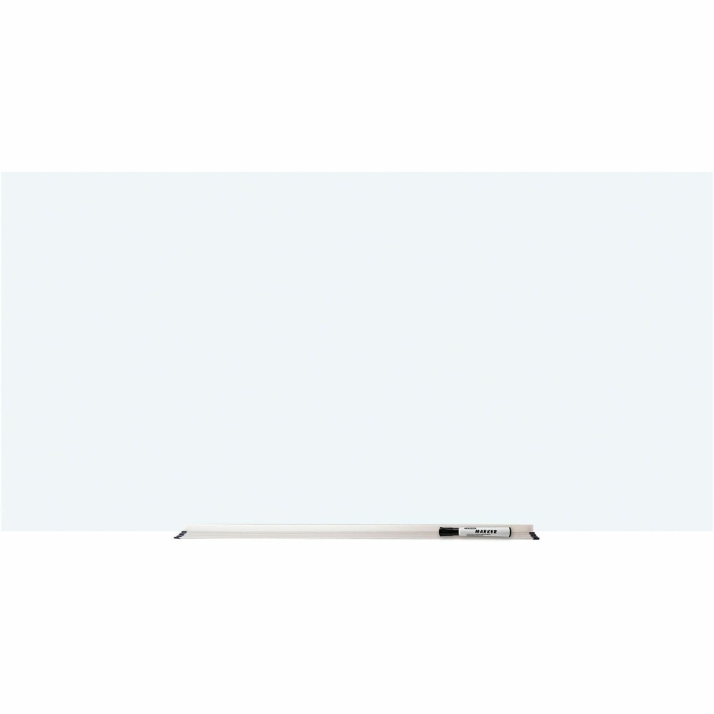 Lorell Magnetic Unframed Dry-Erase Bulletin Whiteboard, 72in x 36in, White