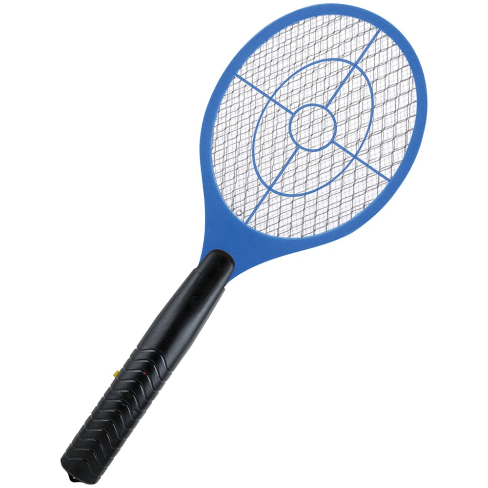 PIC Battery-Powered Bug Zapper Racket, 1-1/2in x 7in x 19-1/4in, Blue/Black