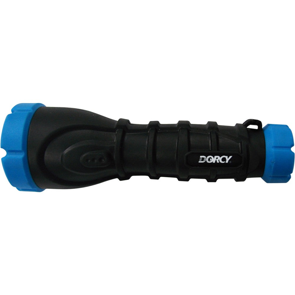 Dorcy 41-2958 Rubber 45 Lumen LED Flashlight - LED - 45 lm Lumen - AAA - Thermoplastic Elastomer (TPE) - Black