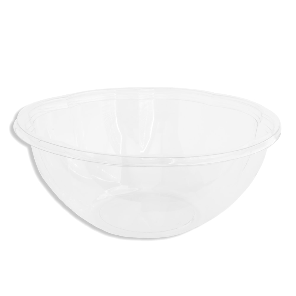 StalkMarket Compostable Bowls, Salad, 24 Oz, Clear, Pack Of 300 Bowls
