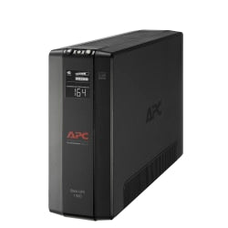 APC Back-UPS Pro BX Compact Tower Uninterruptible Power Supply, 10 Outlets, 1,500VA/900 Watts, BX1500M