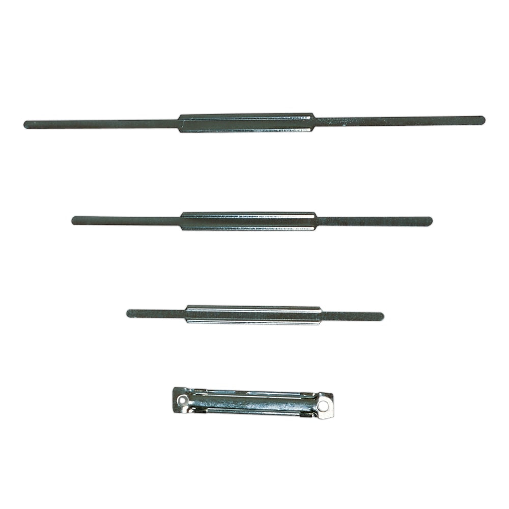 Prong Fastener Base, 2 3/4in Center To Center, 2in Capacity, Box Of 100 (AbilityOne 7510-00-223-6814)