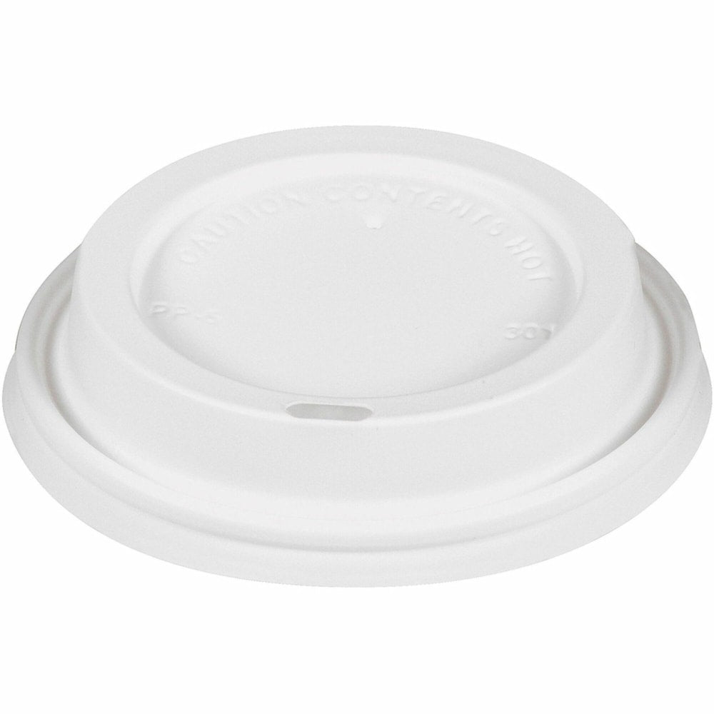 Starbucks Plastic Hot Cup Lids, White, Carton Of 1,020 Lids