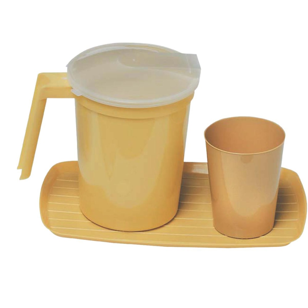 Medline Bedside Service Trays, 6in x 10in, Gold, Pack Of 100