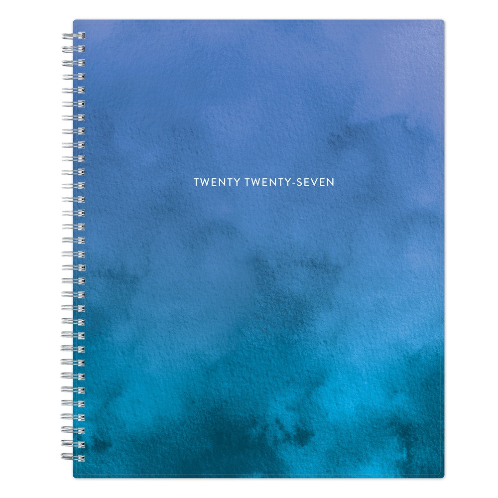 2027 Blue Sky Savoy Cool Weekly/Monthly Planning Calendar, 8.5x11, 0%, PP, Jan-Dec, RY27