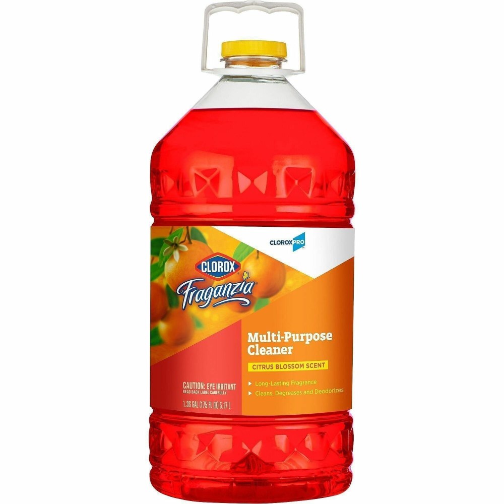 Fraganzia Multipurpose Cleaner - For Multipurpose, Multi Surface - Liquid - 175 fl oz (5.5 quart) - Citrus Blossom Scent - 60615