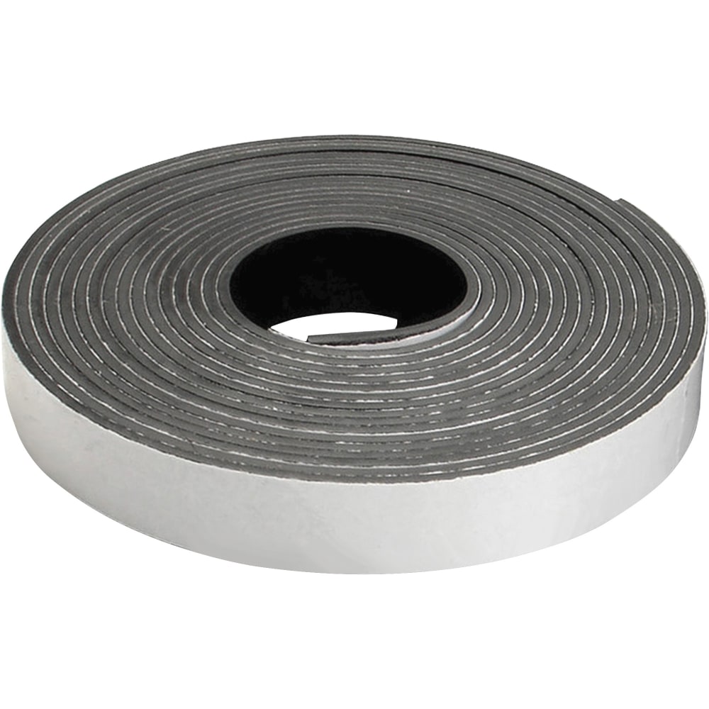 Zeus Magnetic Tape Refill - 0.50in Width x 15 ft Length - 1 / Roll - Black
