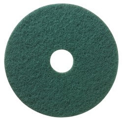 Niagara Scrubbing Floor Pads, 5400N , 13in, Green, Pack Of 5