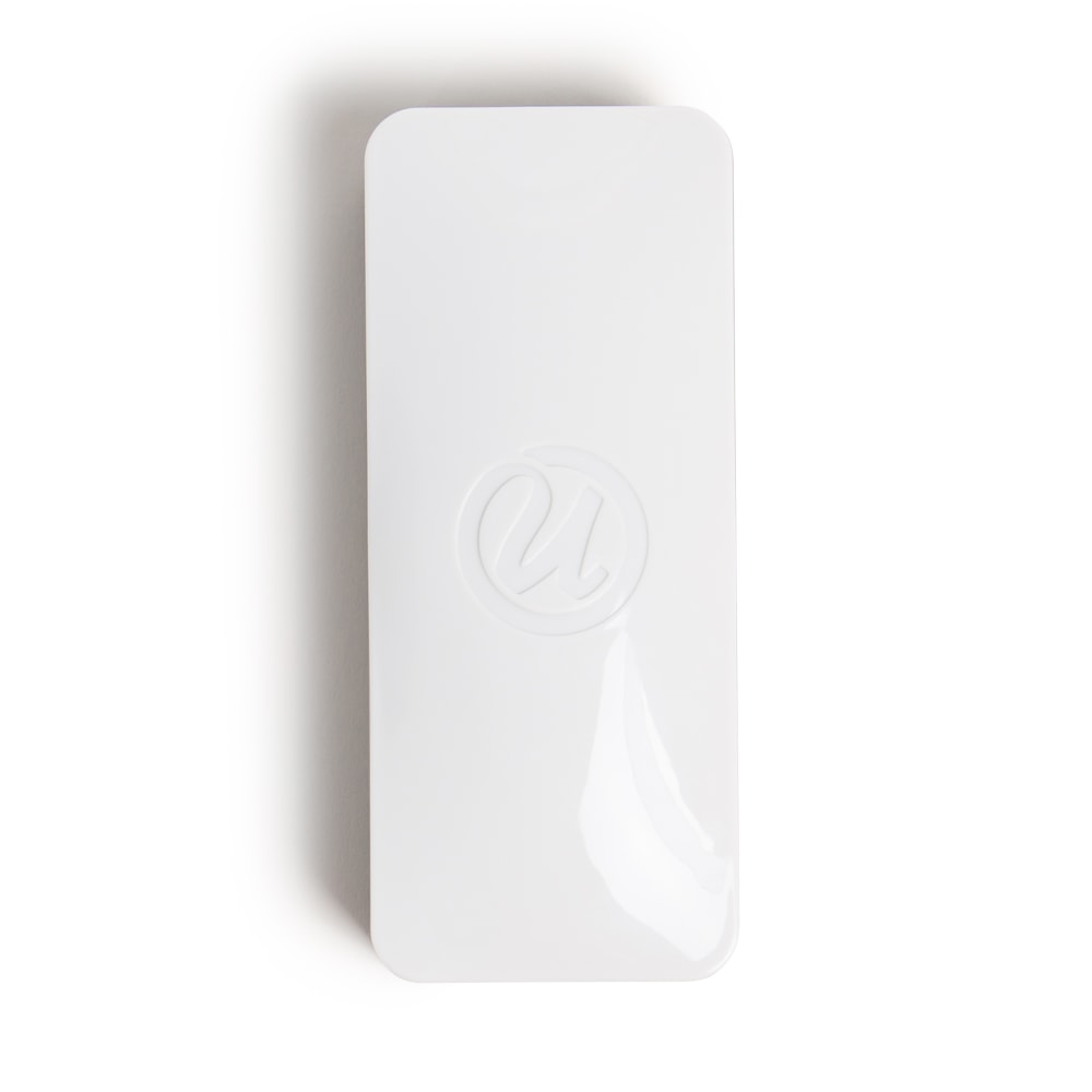 U Brands Side Magnetic Dry-Erase Board Eraser, 2in x 4-11/16in x 1in, White