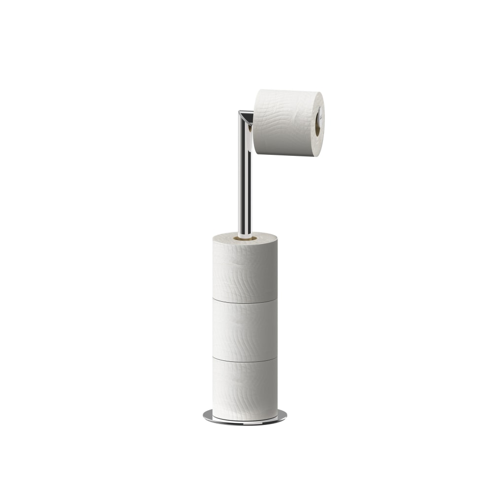 Joseph Joseph Stainless Steel Toilet Paper Holder, Silver