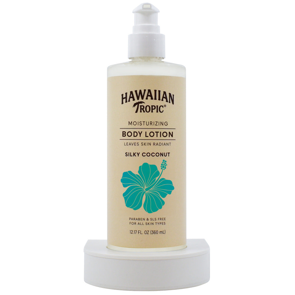 Hawaiian Tropic Silky Coconut Body Lotion, 12.17 Oz, Case Of 40