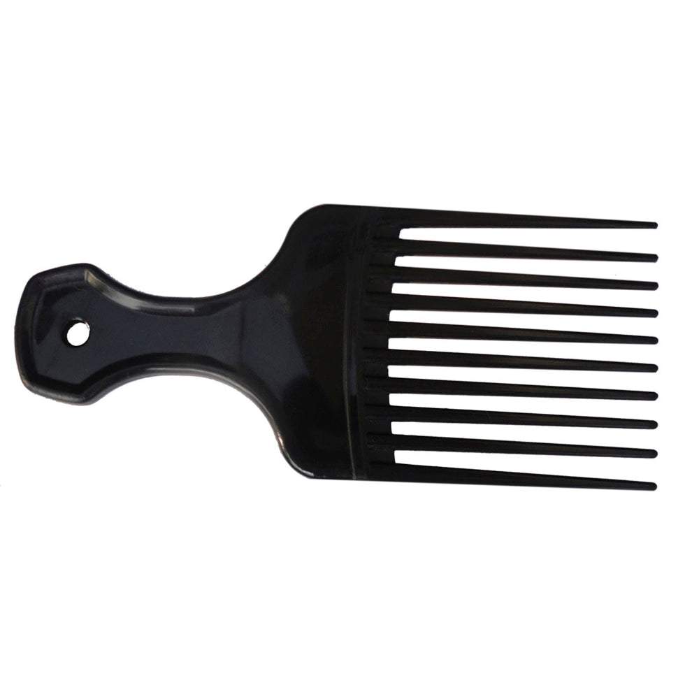 Medline Hair Picks, 6in x 2 3/4in, Black, Pack Of 144