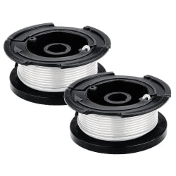 Black+Decker AFS String Trimmer Replacement Spools, 30ft, Clear, Pack Of 2 Spools