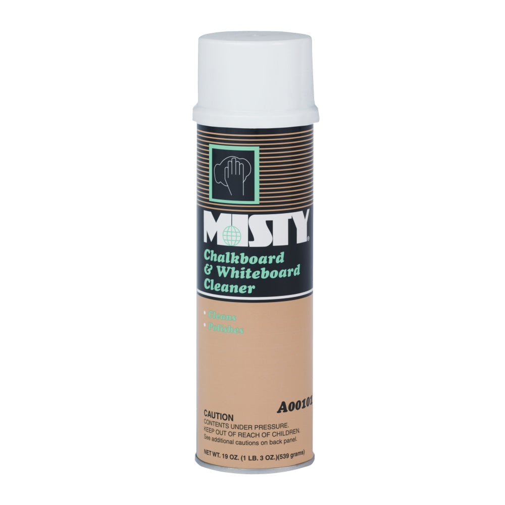MISTY Chalkboard/Whiteboard Cleaner, Pack Of 12, 1001403