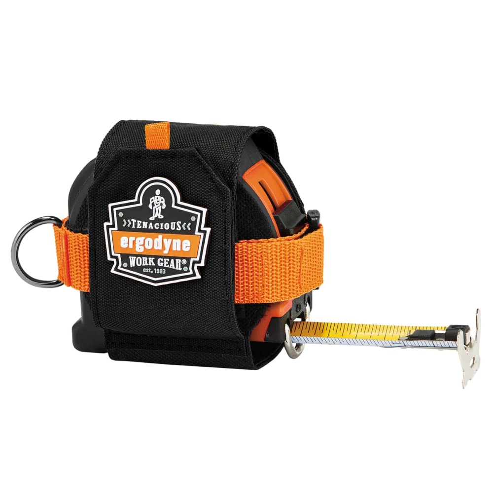 Ergodyne Squids 3770 Tape Measure Holder, 7-1/4in, Black