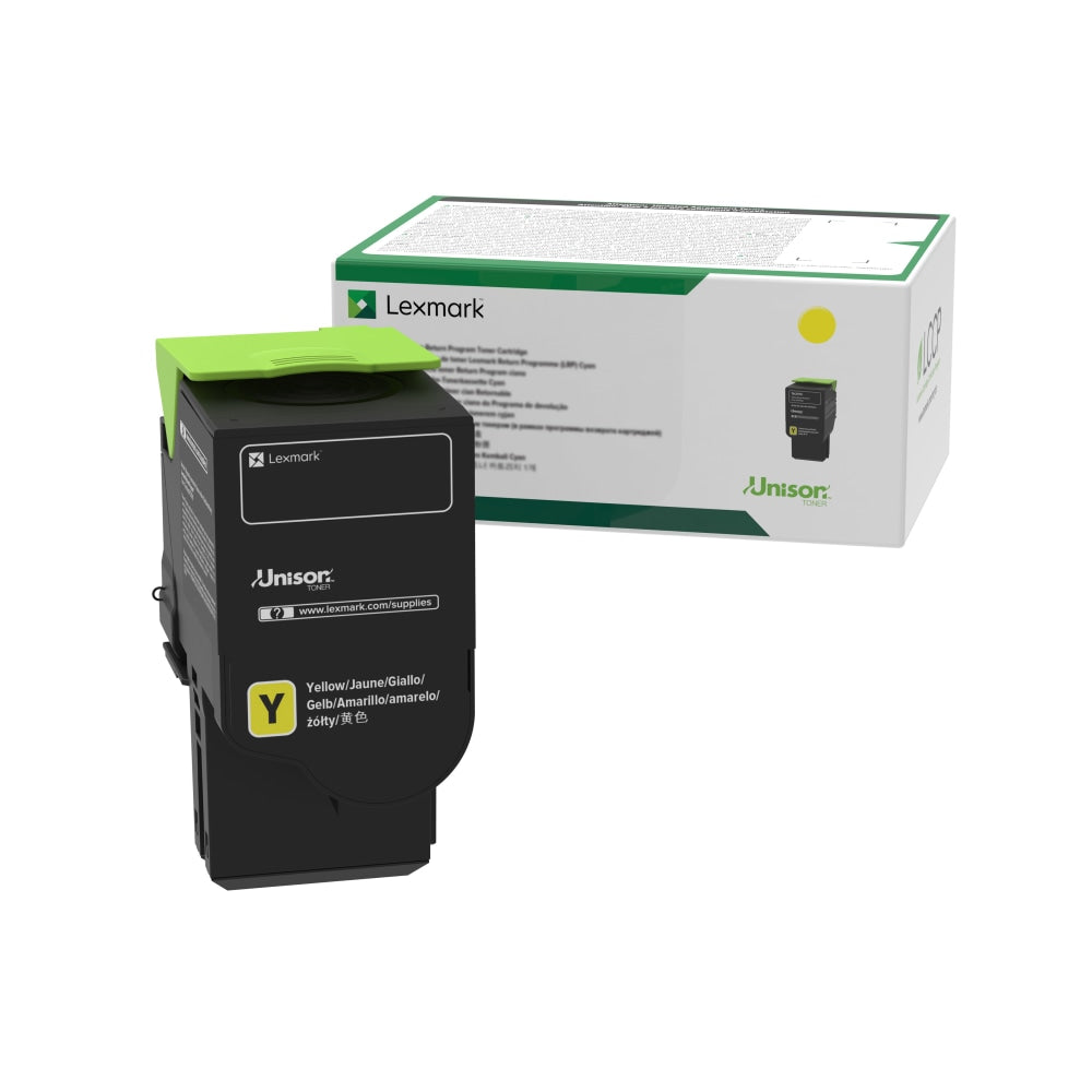 Lexmark 78C1XY0 Yellow Extra-High Yield Return Program Toner Cartridge