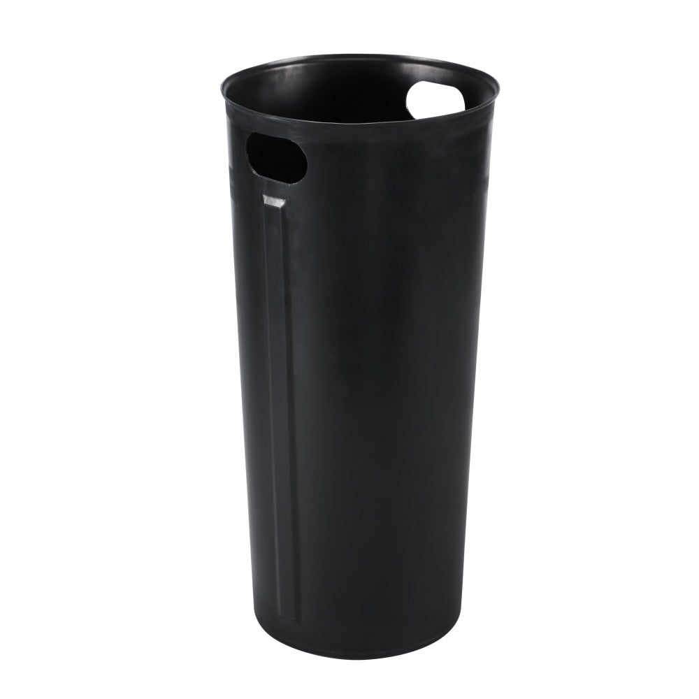 Alpine Industries 27 Gal. Plastic Waterproof Round Trash Can Insert Liner with Handles for Indoor Trash Can