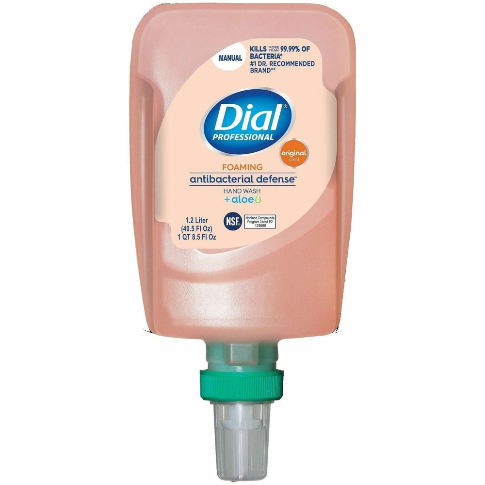 Dial Complete Antibacterial Foaming Hand Wash - FIT Universal Manual - Original Scent - 1.27 quart - Pump Bottle Dispenser - 16670