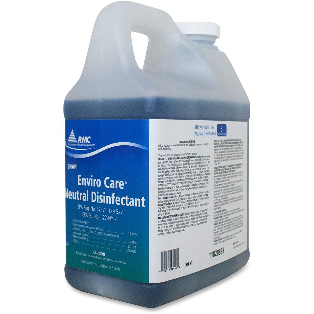 RMC Enviro Care Neutral Disinfectant EZ-Mix - For Hard Surface, Hospital, Nursing Home, School, Veterinary Clinic, Industry, Glass, Stainless Steel